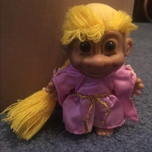Vintage Russ Rapunzel Troll